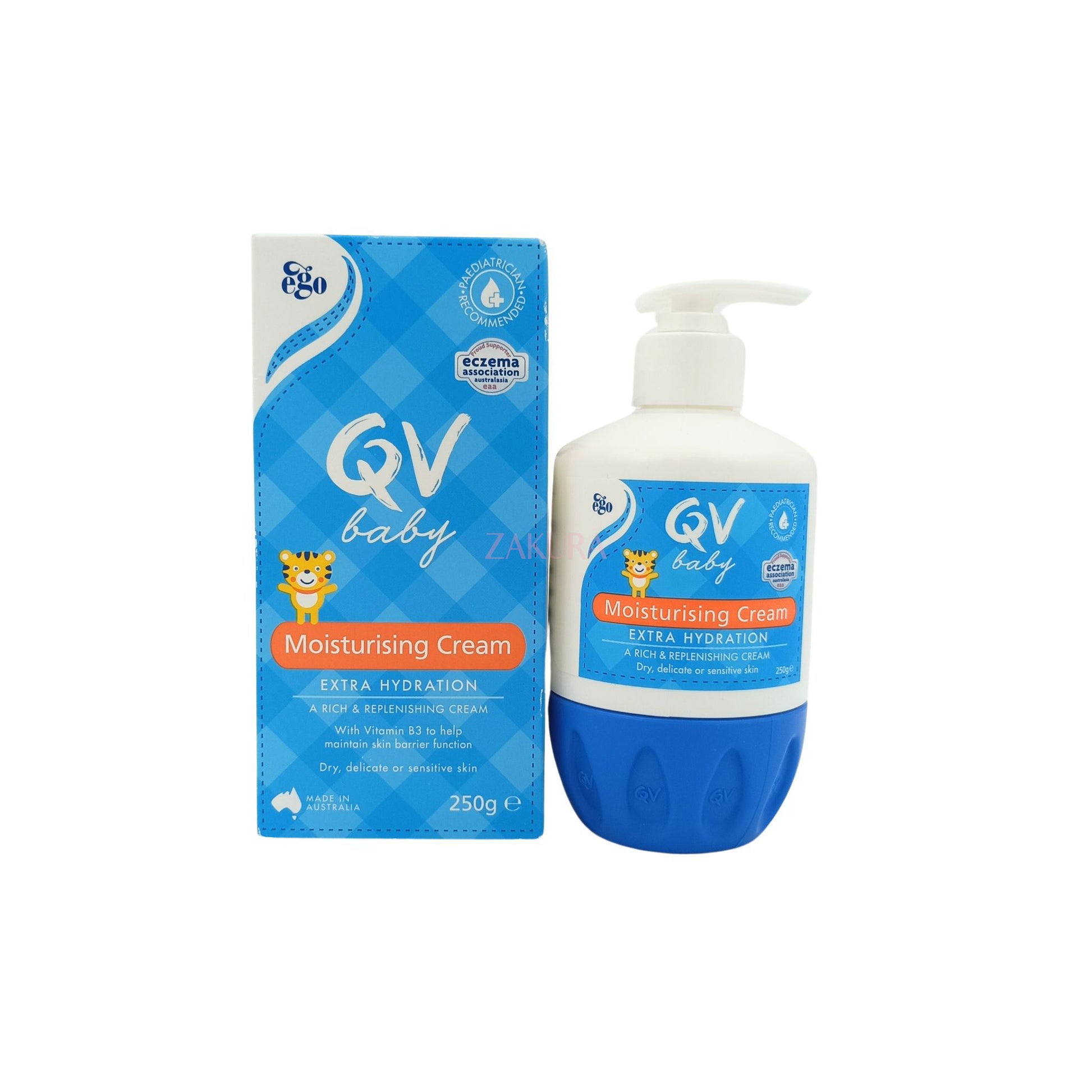 QV Baby Moisturising Cream Extra Hydration (Pump) 250g