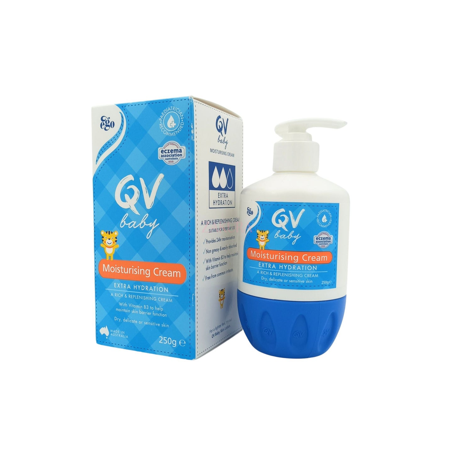 QV Baby Moisturising Cream Extra Hydration (Pump) 250g