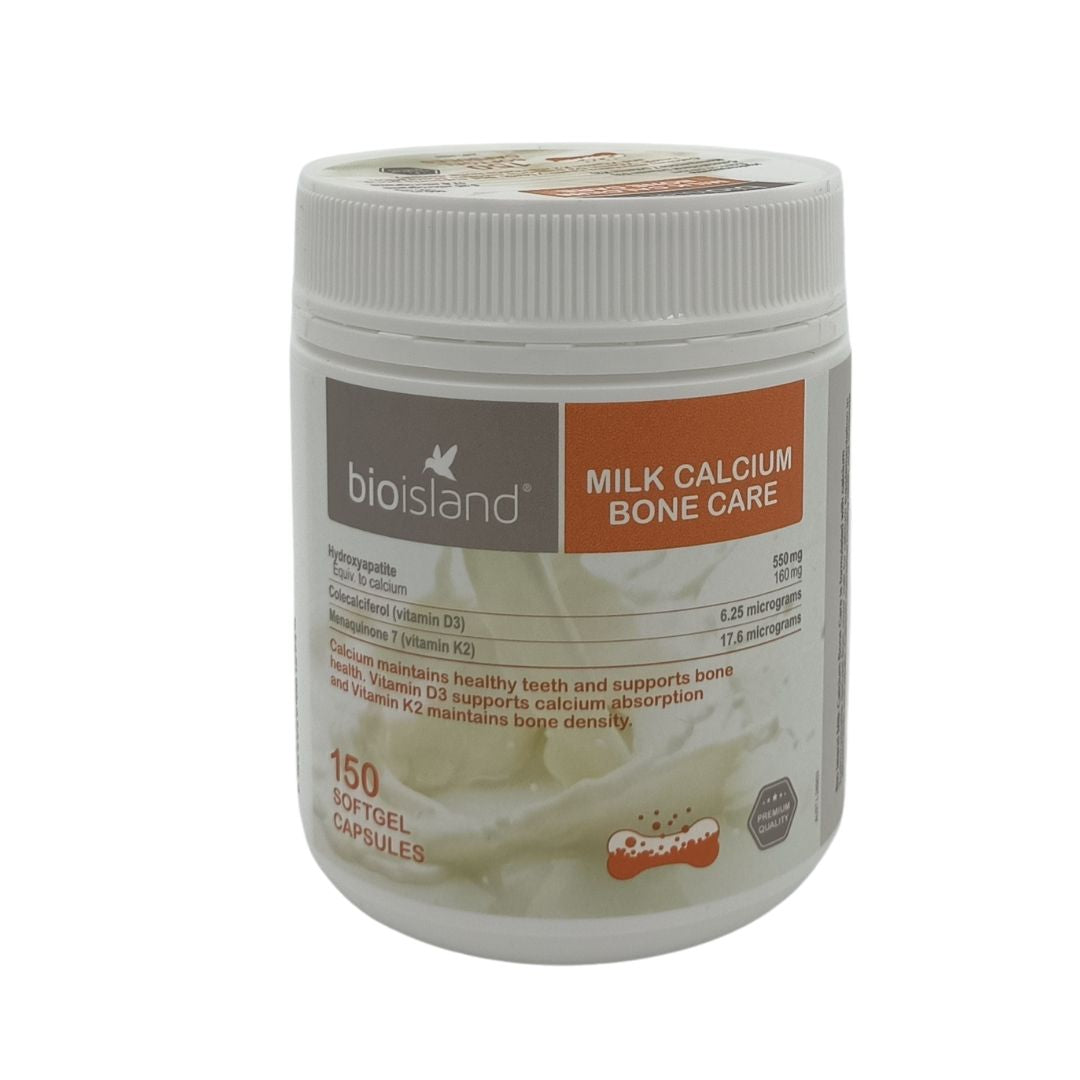 Bio Island Milk Calcium Bone Care 150caps