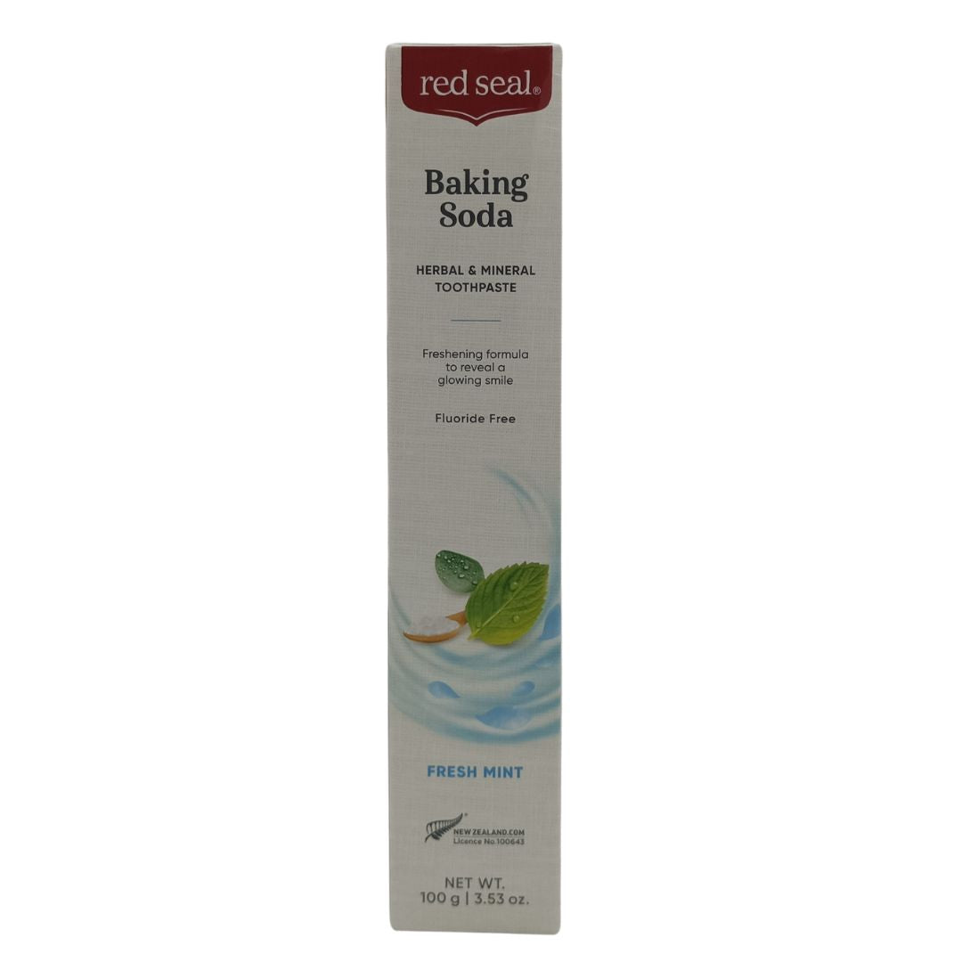 Red Seal Toothpaste 100g (Baking Soda/Smokers /Propolis) Baking Soda