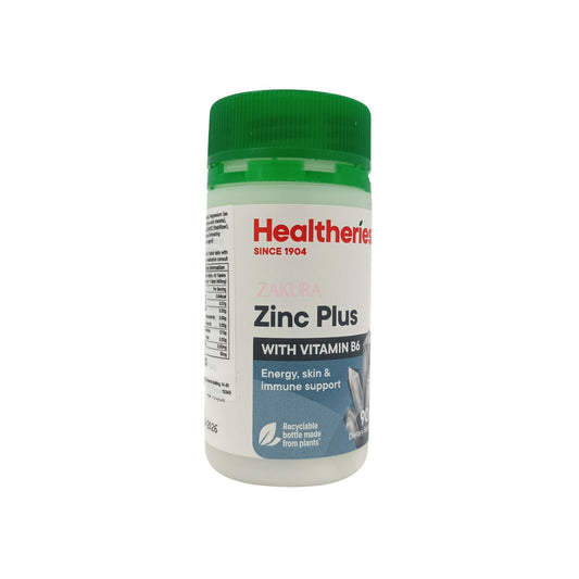 Healtheries Zinc Plus Tablets 90tabs