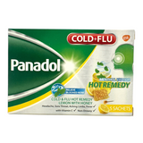 Panadol Cold + Flu Hot Remedy Honey Lemon Menthol 5packs