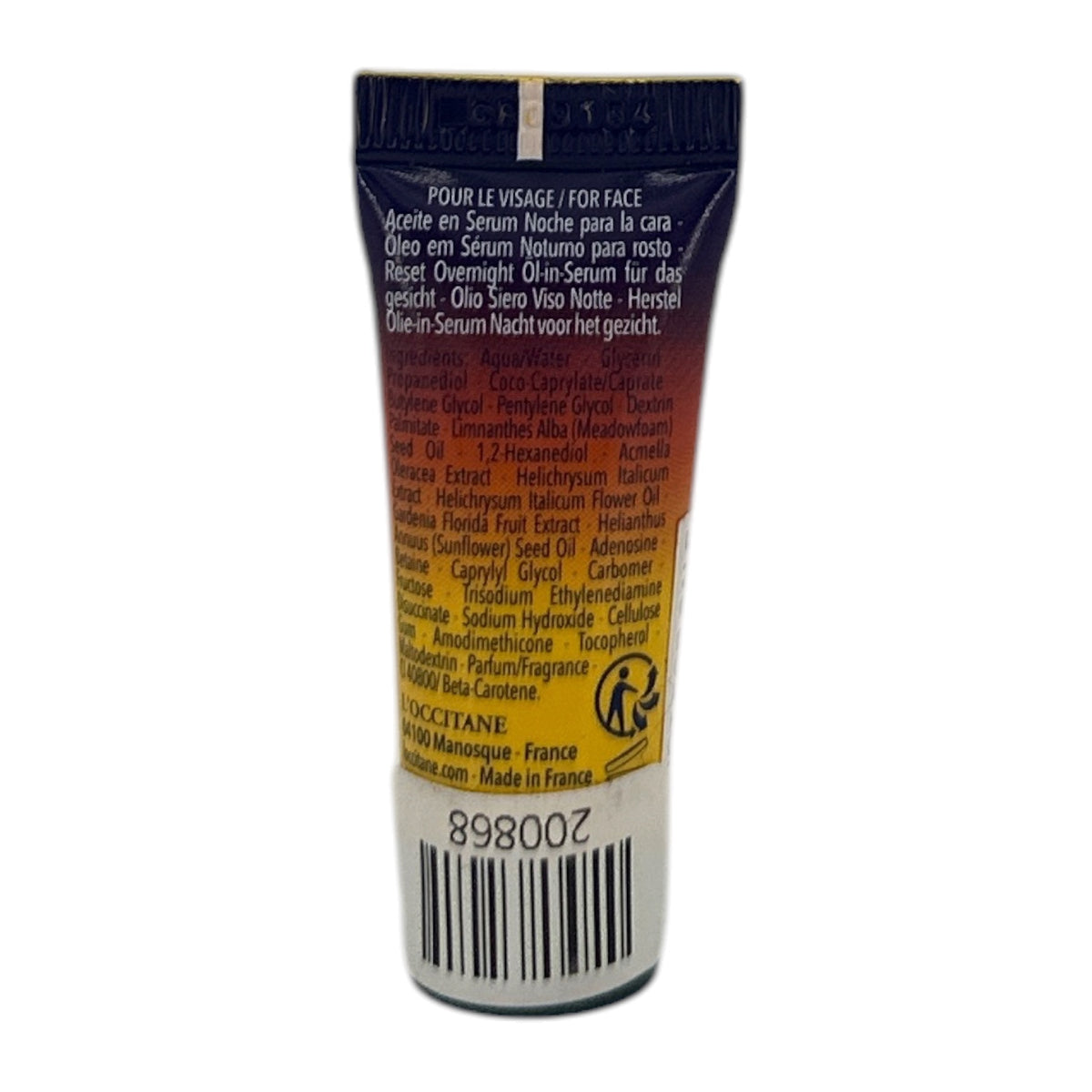 L'Occitane Immortelle Overnight Reset Oil-In-Serum (Tube) (Mi 5ml
