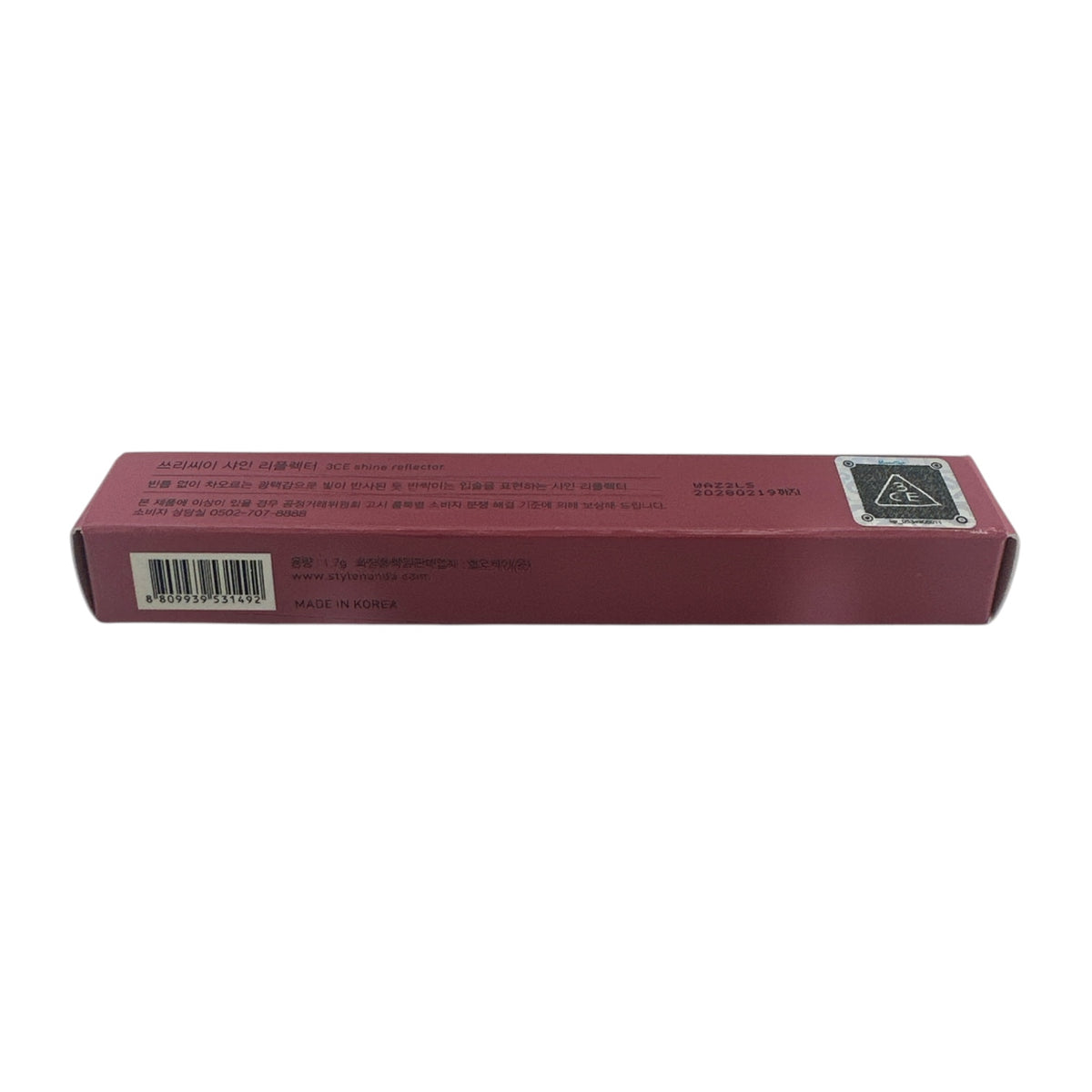 3CE Shine Reflector Melting Lip Frost Water Gloss - Li 1.7g