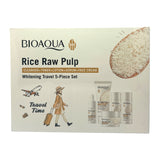 BIOAOUA Rice Extract Brightening Travel 5-Piece Kit