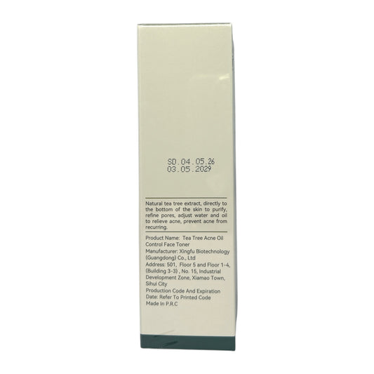 SADOER Tea Tree Anti-Acne Oil-Control Toner 120ml